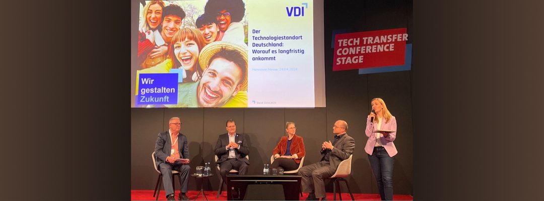 VDI-Diskussionspanel auf Hannover Messe: Technologiestandort Deutschland
