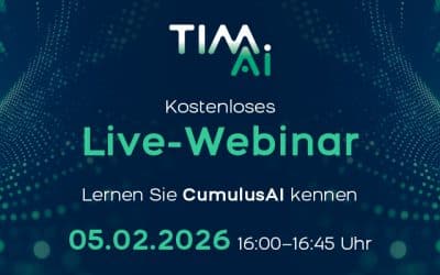 Entdecken Sie CumulusAI – kostenloses Live-Webinar am 05.02.26, 16:00