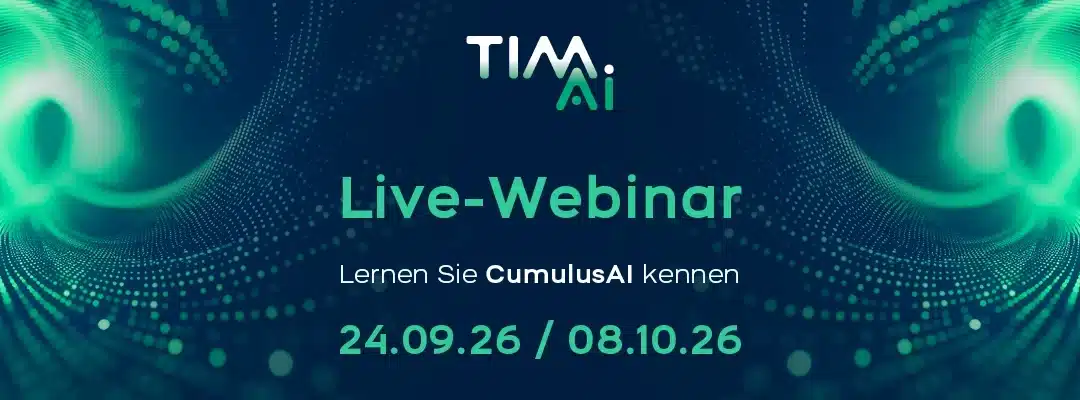 CumulusAI: Einladung zu Live-Webinaren 24.09 und 08.10.26